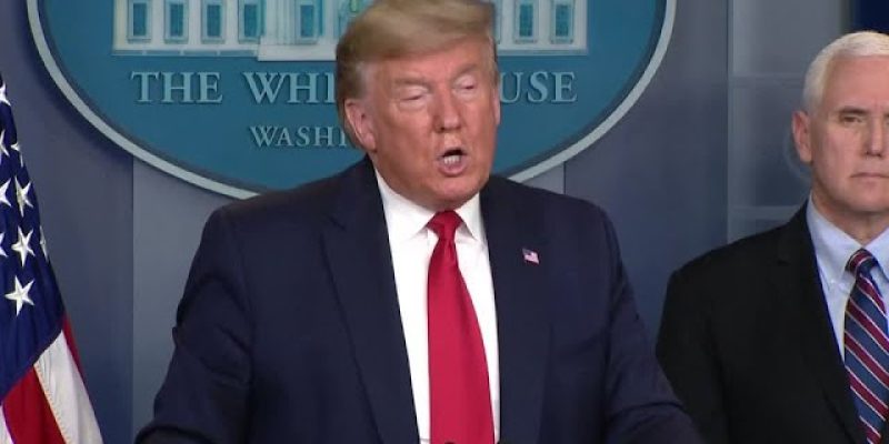 President Trump: ‘We have to get back to work’