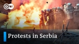 Serbia protests against the government’s coronavirus response turn violent