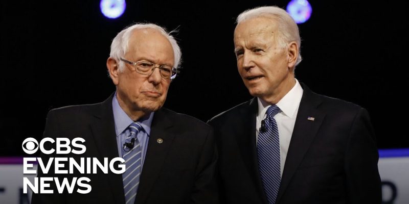 Sanders and Biden hold rallies ahead of 6 upcoming primaries