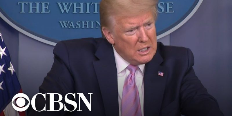 President Trump says reopening the country will be the “biggest decision” he’s ever made
