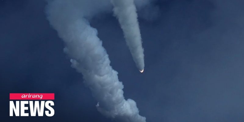 N. Korea fires at least three projectiles toward East Sea