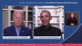 Barack Obama offers stark warning to Democrats during joint fundraiser with Joe Biden